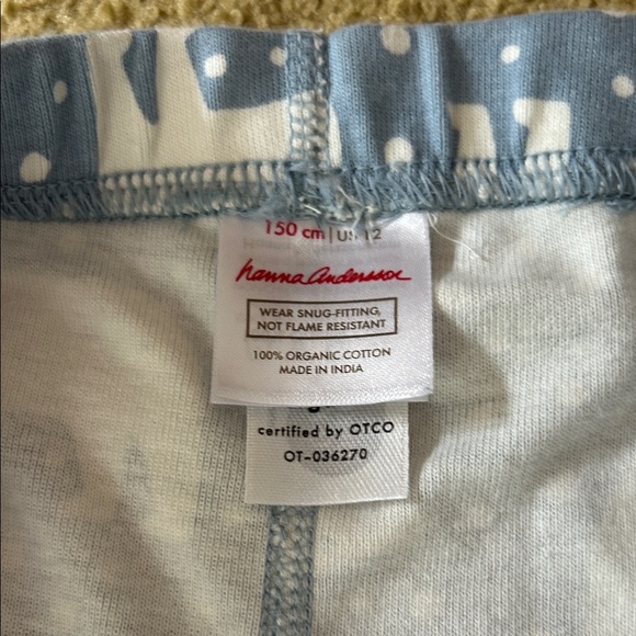 Hanna Andersson Blue Polar Bear Pajama Set - Picture 7 of 7